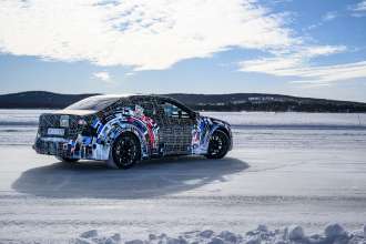 순수전기 BMW M 시험 주행